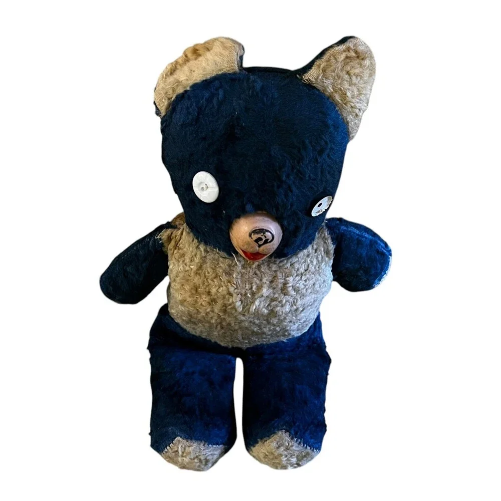 VTG 50s 60s Plush Blue 13